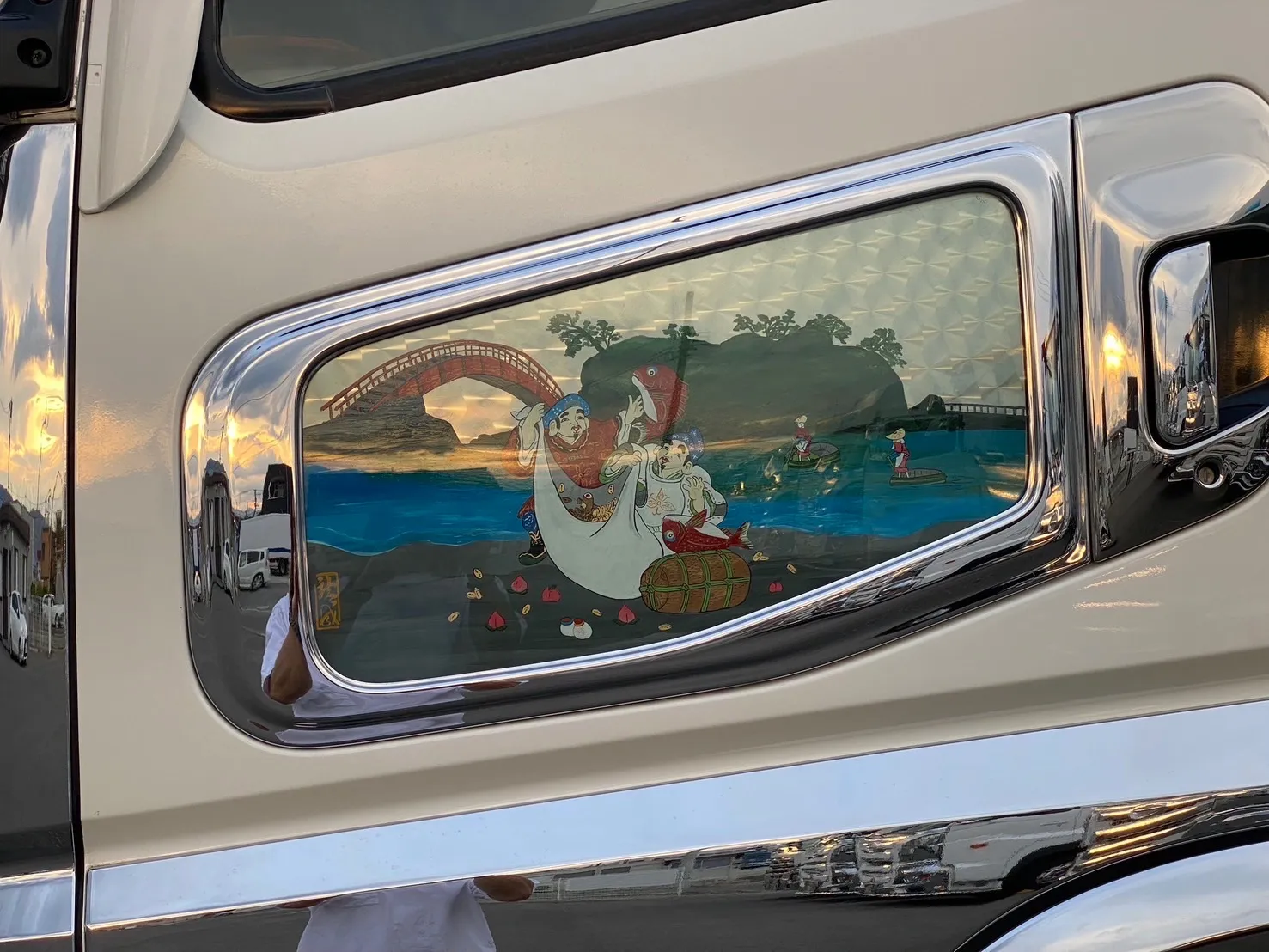 淡路島、エビス看板、龍成